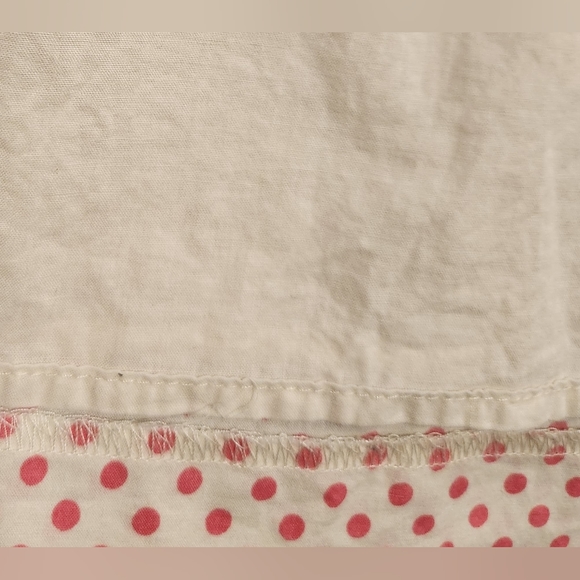 Oshkosh Dress Pink and White Polka Dot Girls 100% Cotton Dress - Picture 6 of 7